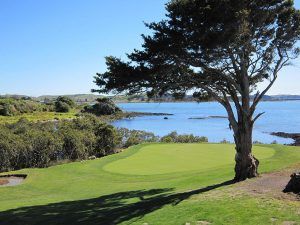 View from Waitangi Golf Club