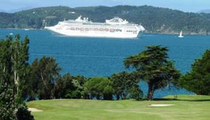 Waitangi cruise view