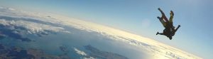 sky-diving Bay of Islands