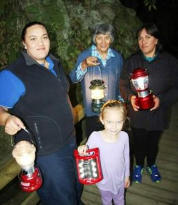 Kawiti glowworm caves family visit