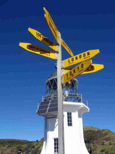 Cape Reinga Famous lighthouse