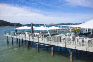 Dock Umbrellas - Zane Grey Restaurant and Bar